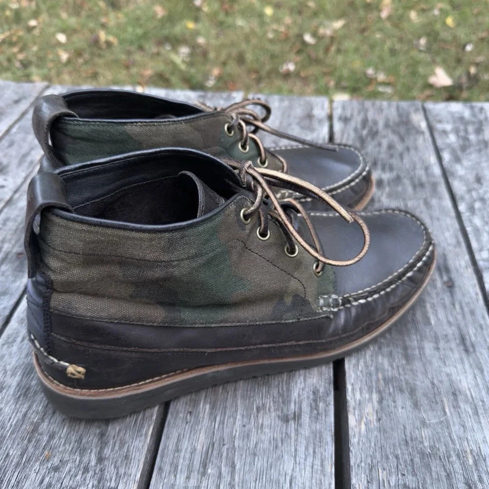 Cole Haan Men's‎ Pinch Rugged Chukka - Camo Canvas/After Dark US Size 11 M EUC